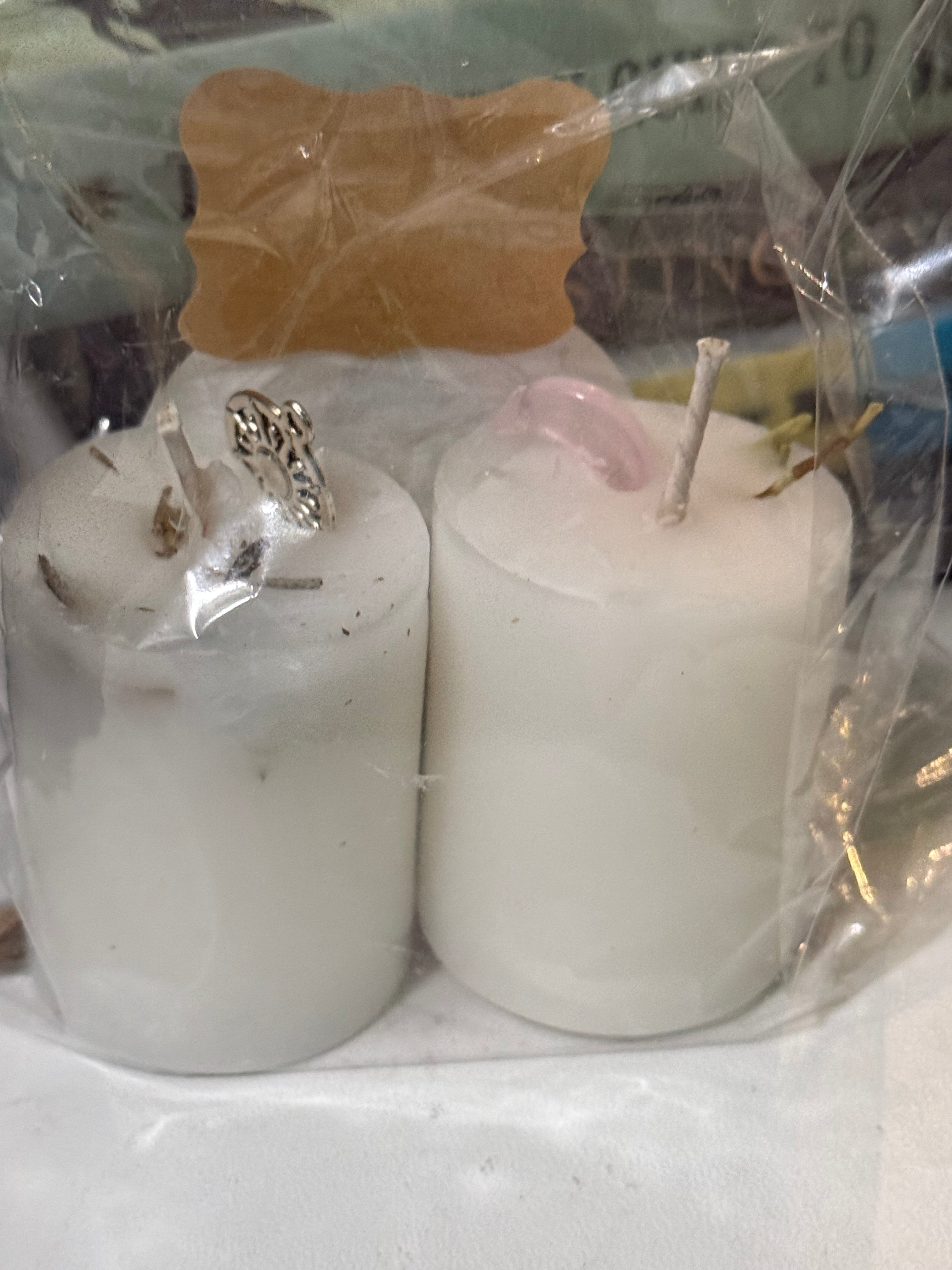 Spiritual  healing - Protection & Strength Ritual Candle with Resin