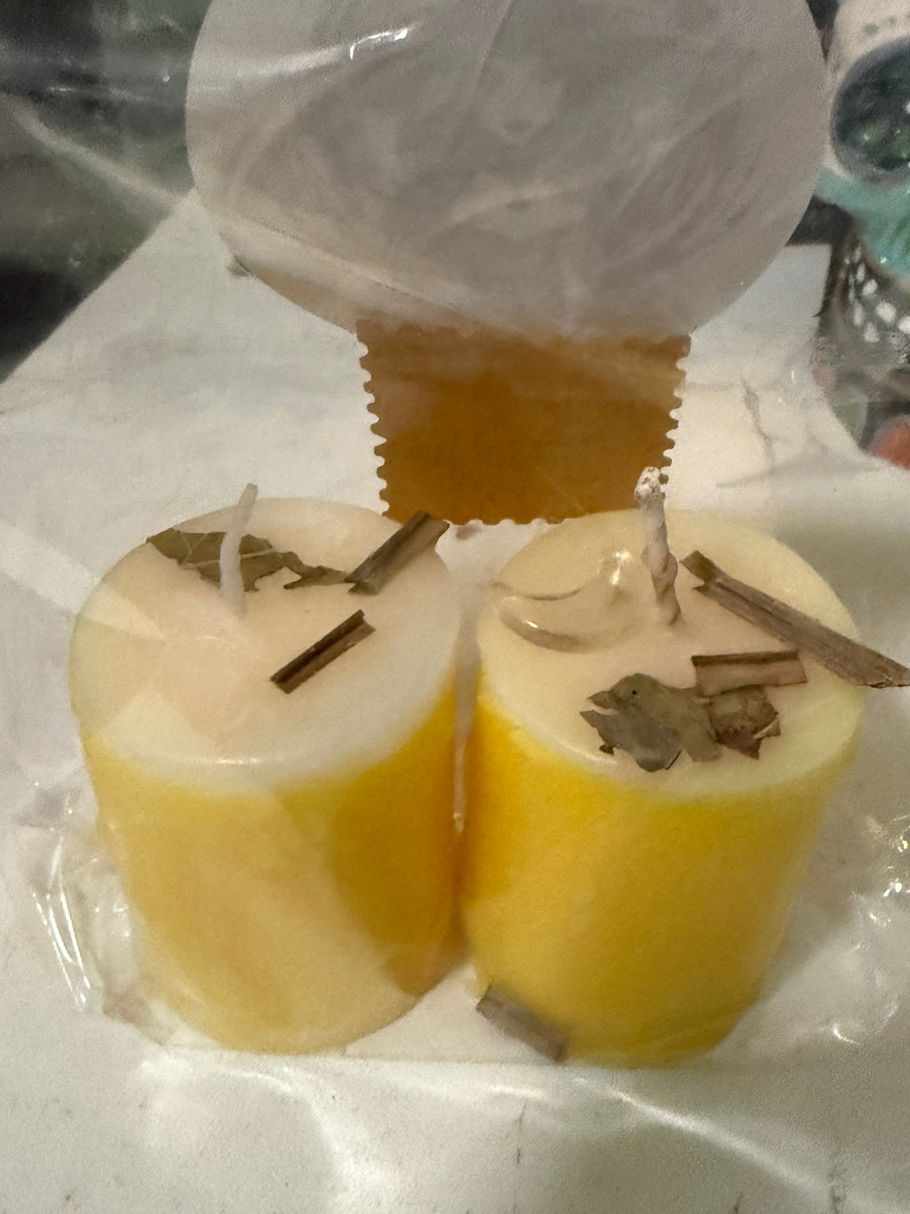 Yellow & Orange Joy Candle | Creativity & Emotional Balance R