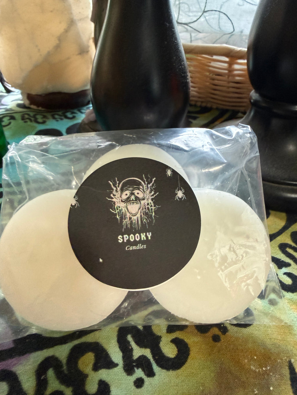 White Protection Wax Melt Bag | Herbs & Crystals