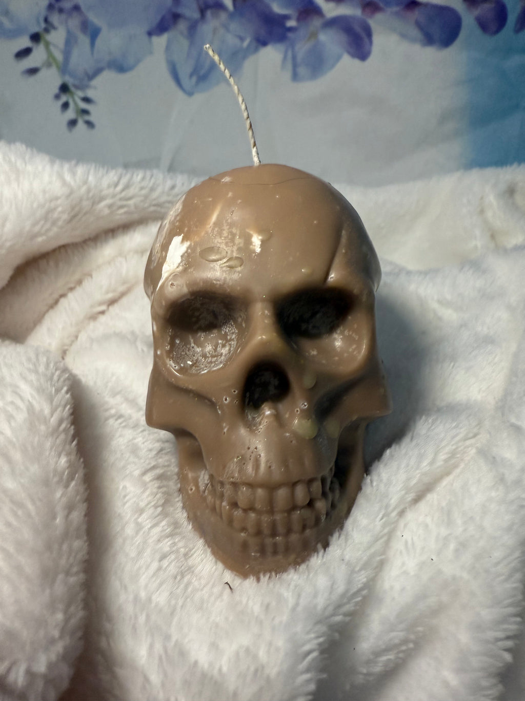 Mystical Skull Candle
