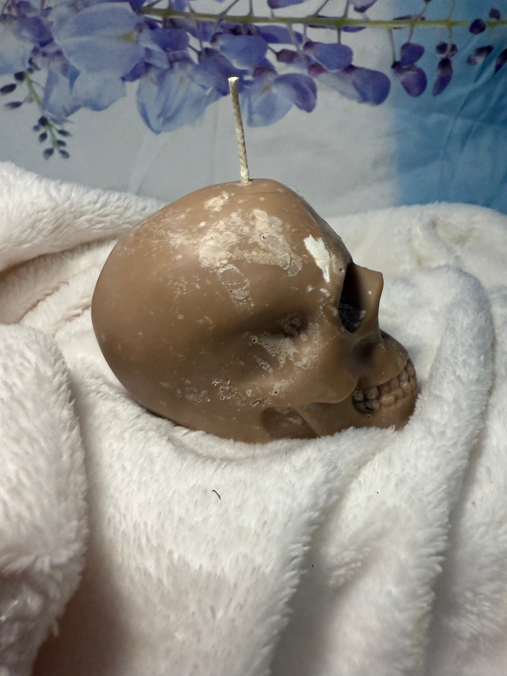 Mystical Skull Candle